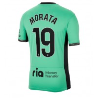 Billiga Atletico Madrid Alvaro Morata #19 Tredje fotbollskläder 2023-24 Kortärmad